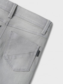 NAME IT Slim Denim Shorts Silas Medium Grey